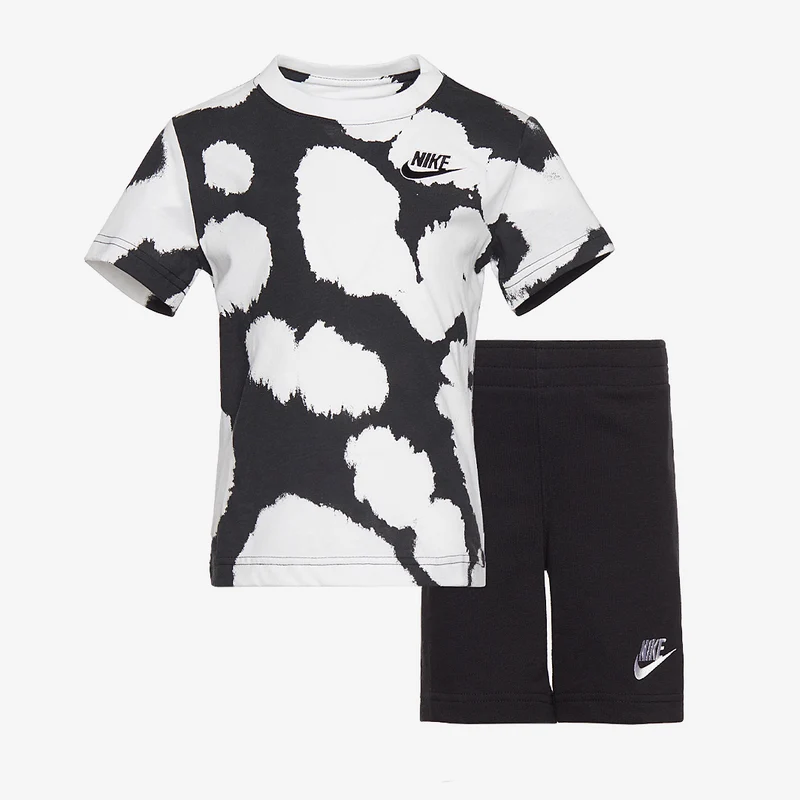 Set Nike Bambini Piccoli Dye Dot Short (2-7 Anni)