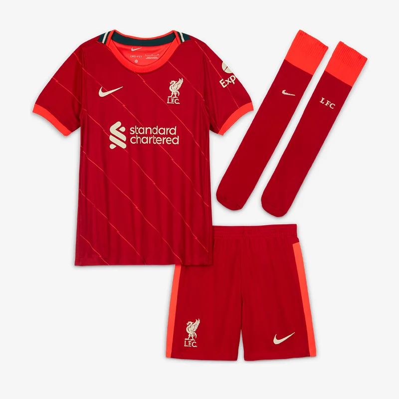 Kit Nike Liverpool 21/22 Bambini Piccoli Primo Kit