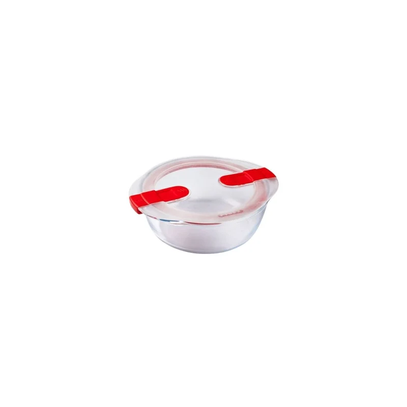 Pyrex Glass Bowl with Lid 21x18cm