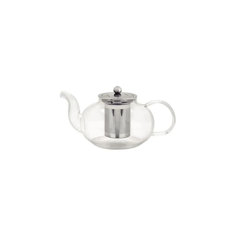 Tramontina Glass and Steel Teapot with Infuser, 1L