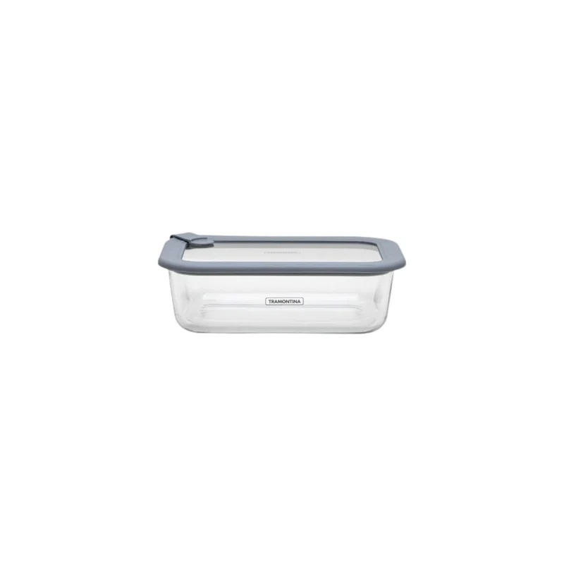 Tramontina Vittra 1,05L Rectangular Glass Bowl with Lid