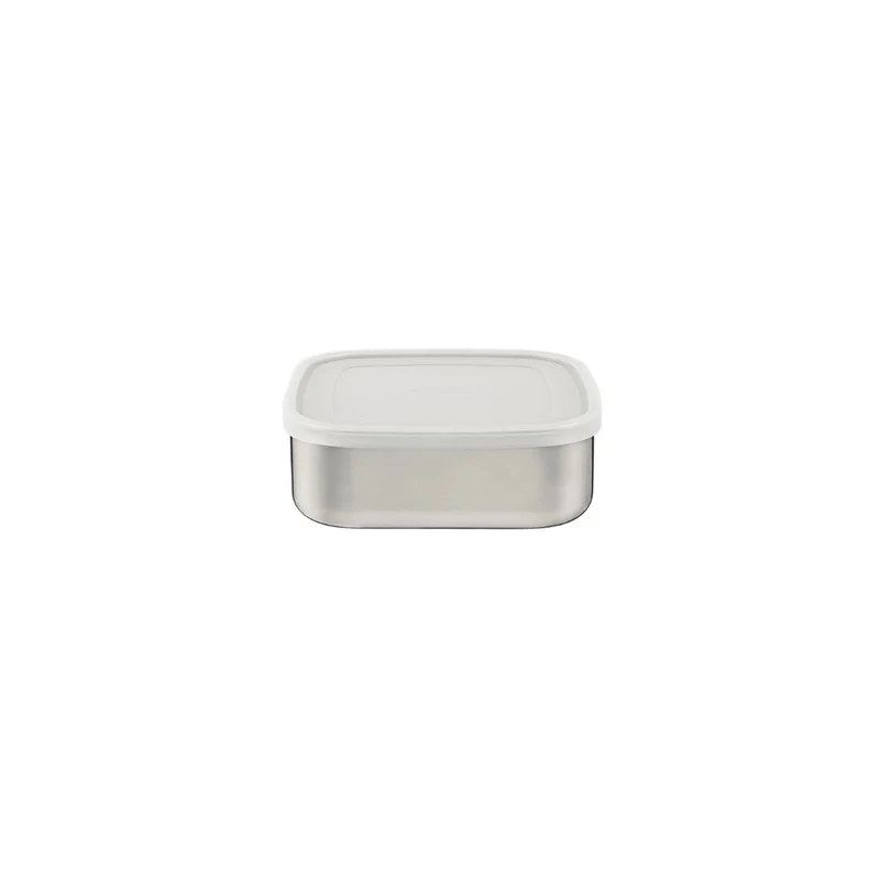 Tramontina Freezinox Square Steel Bowl with Lid, 1,2L