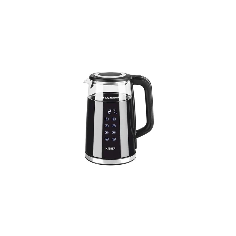 HAEGER Digiglass Digital Kettle 1,7L 2200W