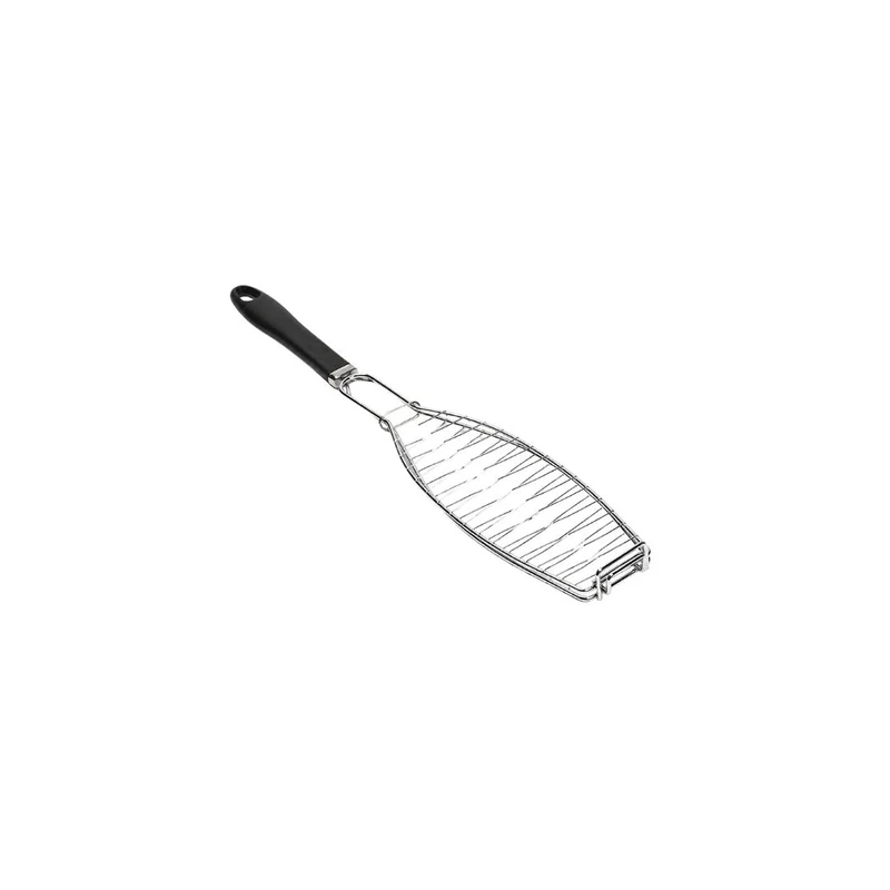 BBQ Fish Grill 58cm with PP Handle for Barbecue