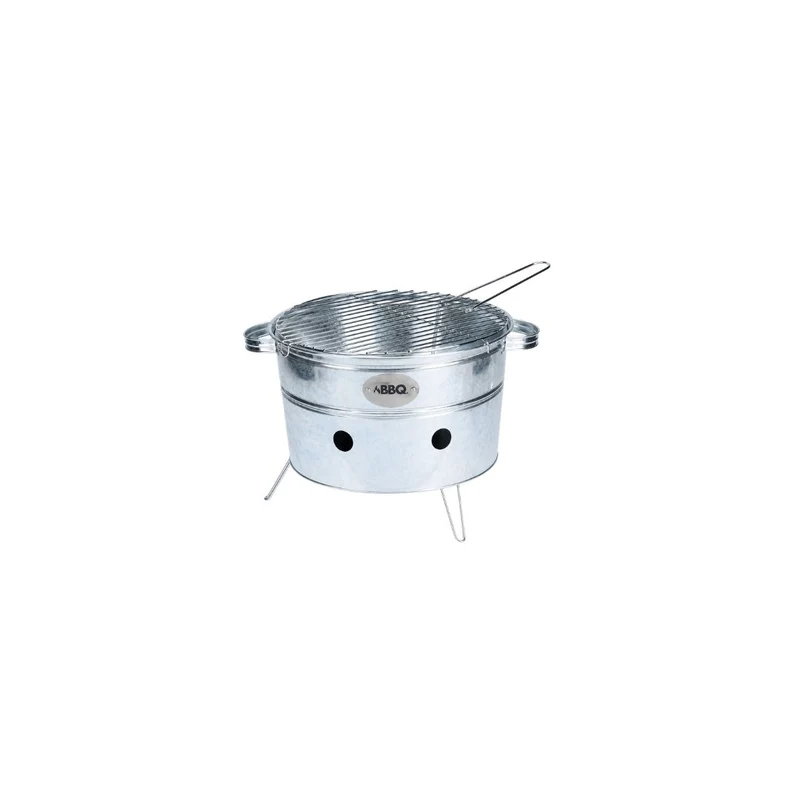 Portable BBQ Bucket Grill 34,5cm Charcoal