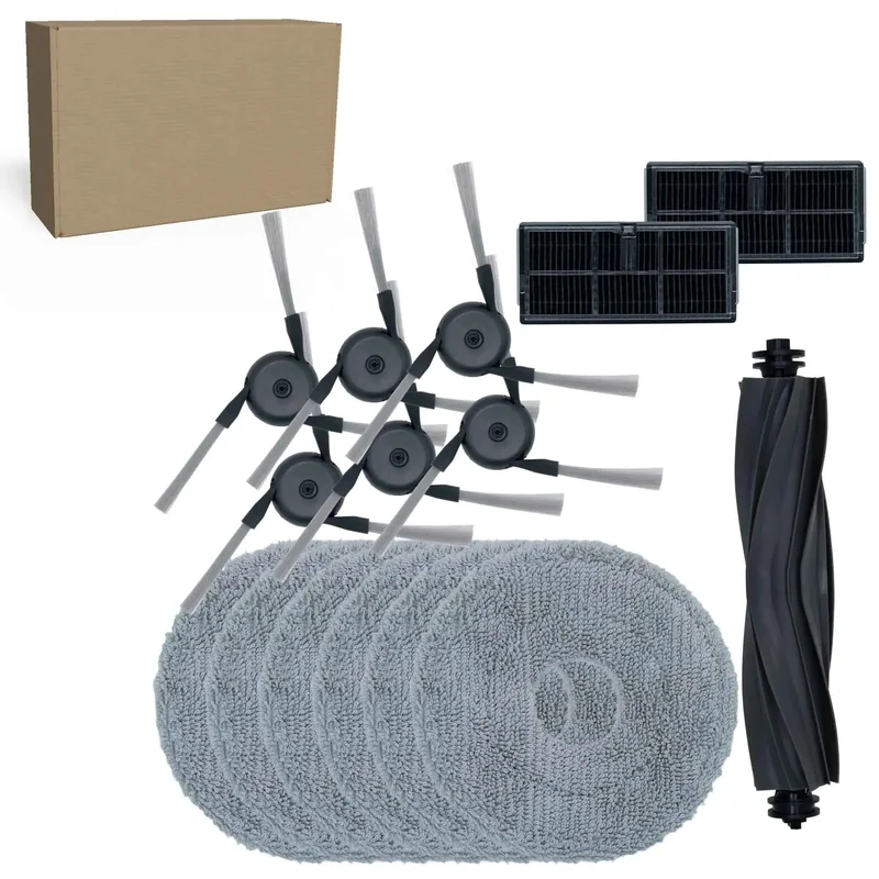 Kit de manutenção para robot aspirador Dreame X40 Ultra, X40 Master, L40 Ultra e L10s Ultra Gen3 15 peças R0510