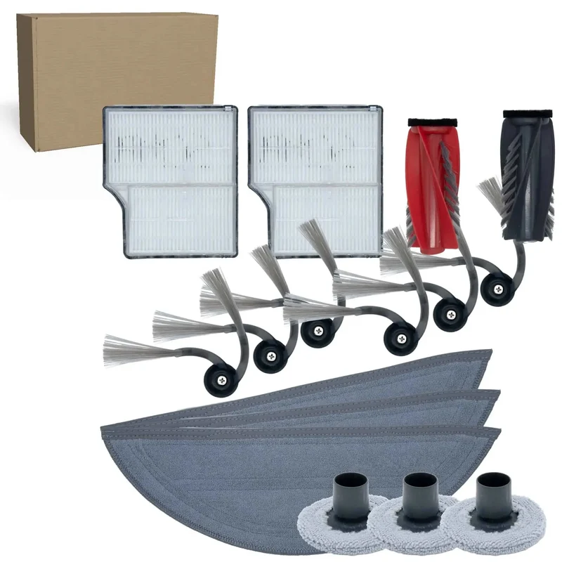 Kit de manutenção para robot aspirador Roborock Saros 10 15 peças R0506