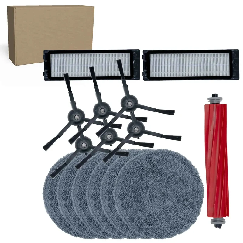 Kit de manutenção para robot aspirador Roborock P10, Qrevo S, Qrevo Pro e Qrevo MaxV 15 peças R0505