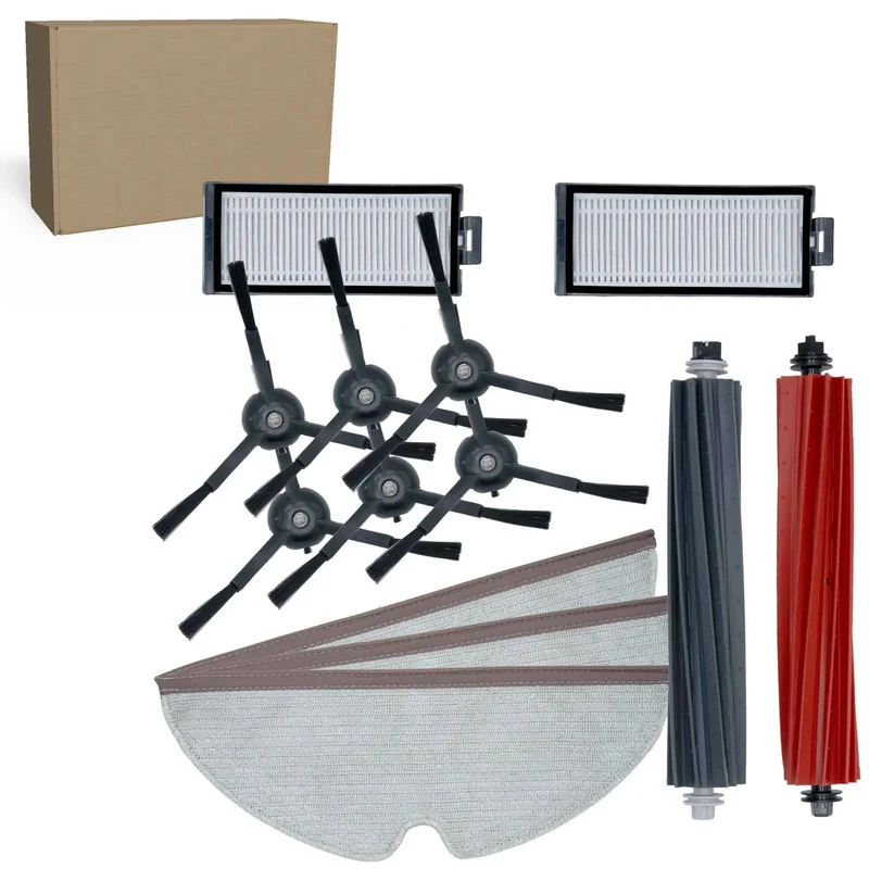 Kit de manutenção para robot aspirador Roborock Q5 Pro, Q5 Pro+, Q8 Max e Q8 Max+ 12 peças R0502