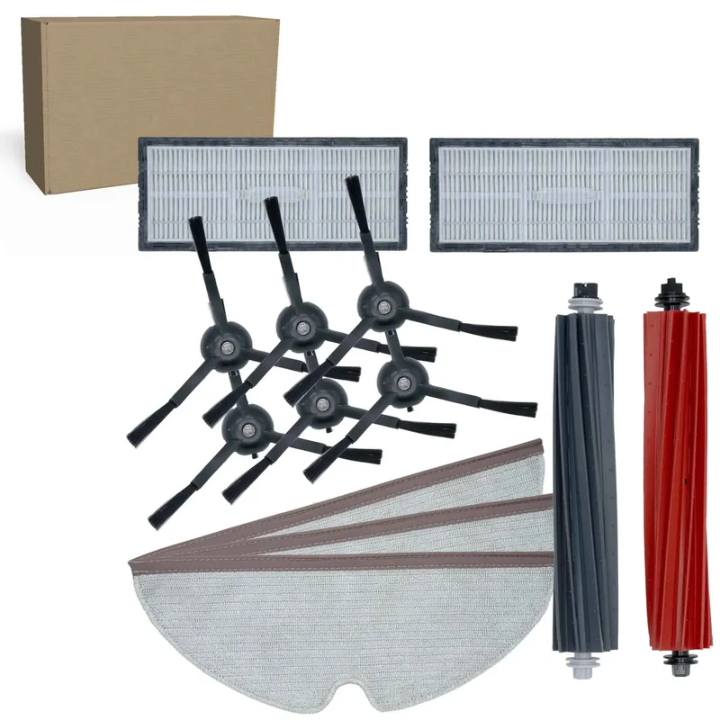 Kit de manutenção para robot aspirador Roborock S8, S8+, S8 Plus e S8 Pro Ultra 12 peças R0501