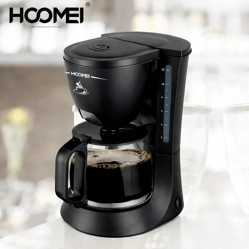 Macchina per Caffè Americano 680W con Caraffa in Vetro – Fino a 10 Tazze