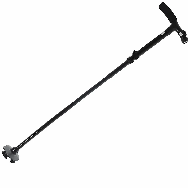 Bastone da Passeggio Pieghevole con Torcia LED Incorporata