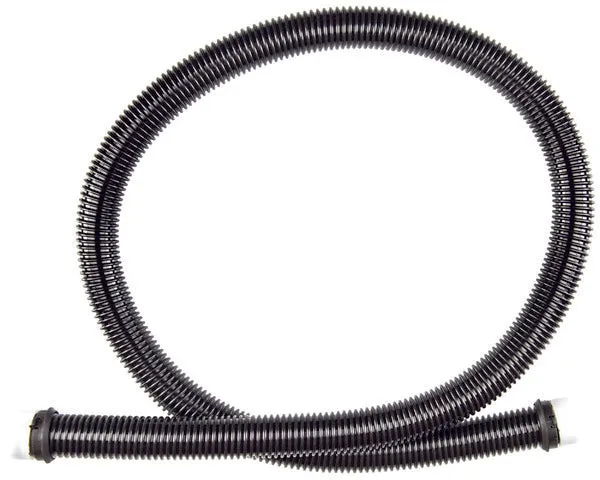 TUBO FLEXÍVEL PARA ASPIRADOR COM CLIP PRETO