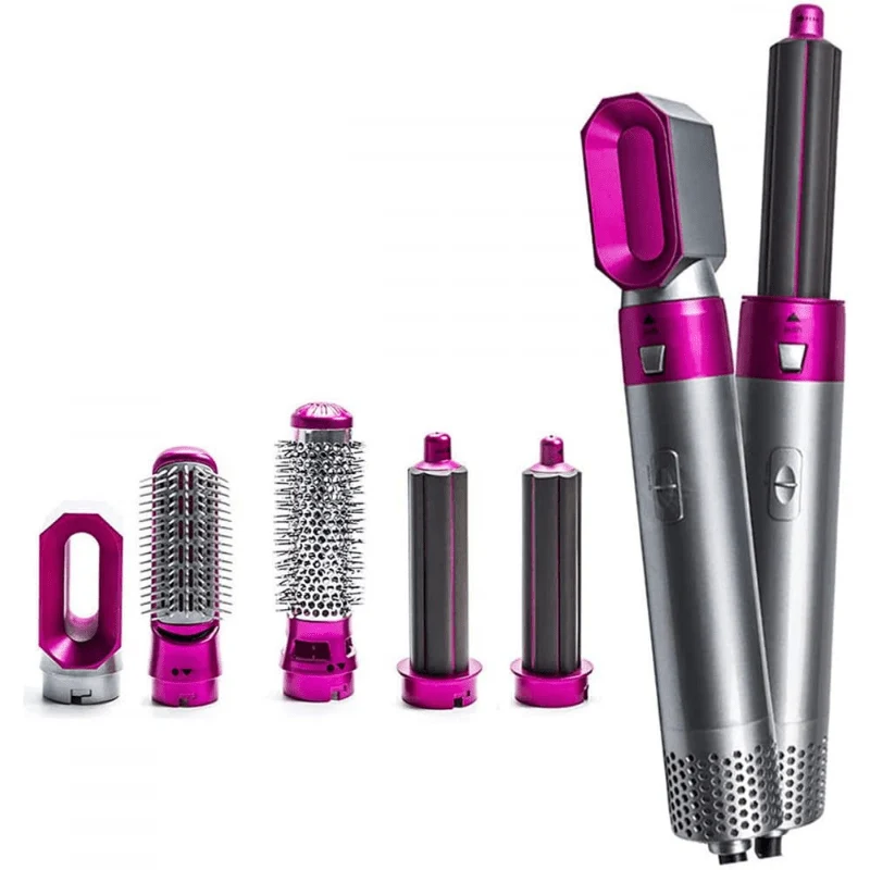 Phon Asciugacapelli Multifunzionale 5 in 1 – Styling Completo e Veloce