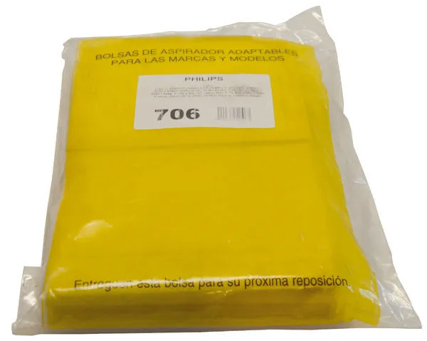 SACO PARA ASPIRADOR WHIRLPOOL HR6380 10 UN.