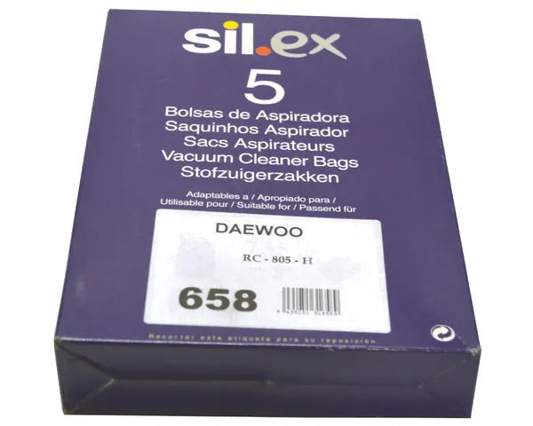 SACO PARA ASPIRADOR DAEWOO RC805H 5 UN.
