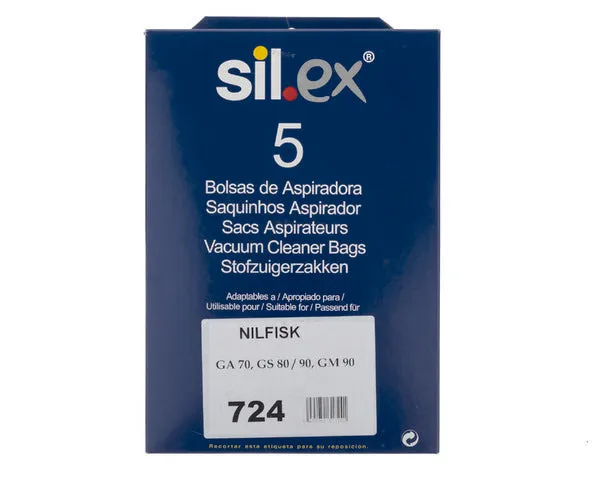SACO PARA ASPIRADOR NILFISK GM90, GS80 5 UN.