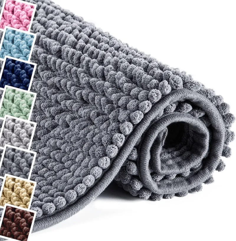 Tappeto Chenille da Bagno Antiscivolo Morbido - Acquista Online