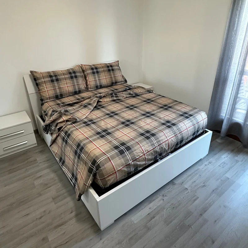 Completo Letto Matrimoniale 100% cotone Quadratoni