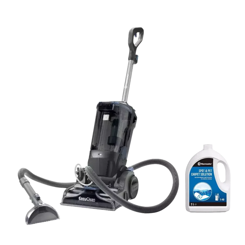 Vacmaster CA0701EU EasyClean Home Clean Kit | Mop Carpet Cleaner-with Spare Carpet Shampoo
