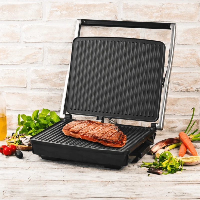 Piastra Elettrica per Panini e Toast – Potente e Compatta