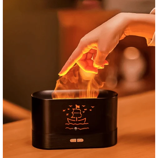 Aroma Diffusore Effetto Fuoco – Diffusore Aromatico per la Casa