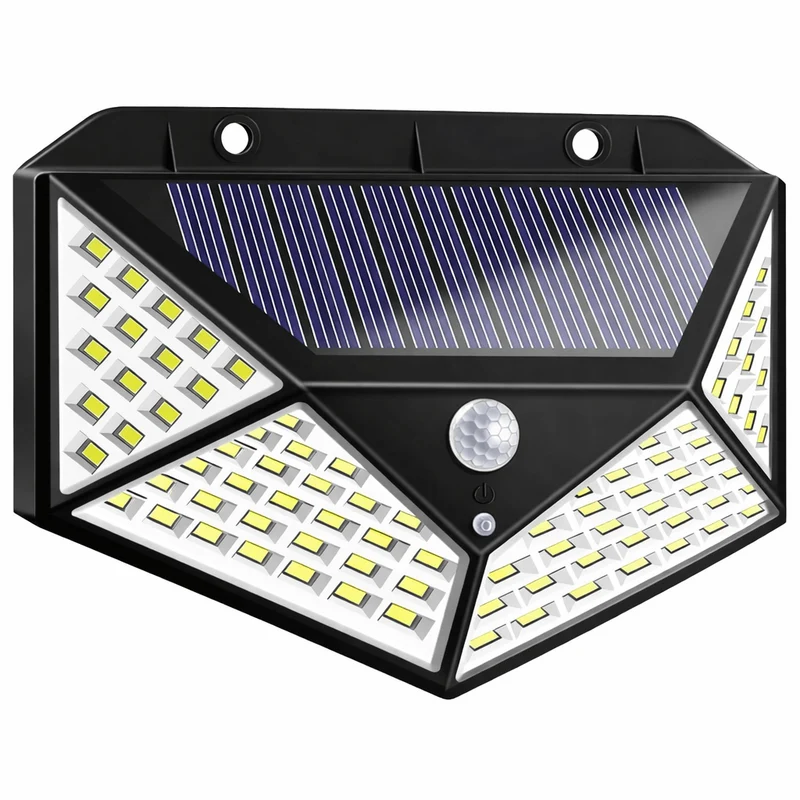 Lampada Solare LED Esterno con Sensore – Luce a 270° per Giardini