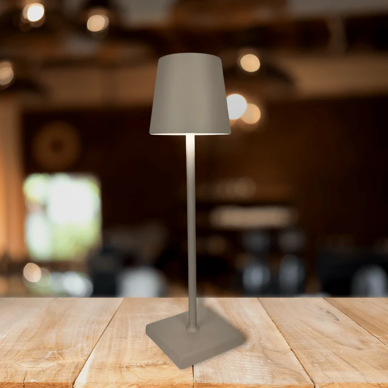LAMPADA: Lampada LED da tavolo ricaricabile USB, alta e dimmerabile