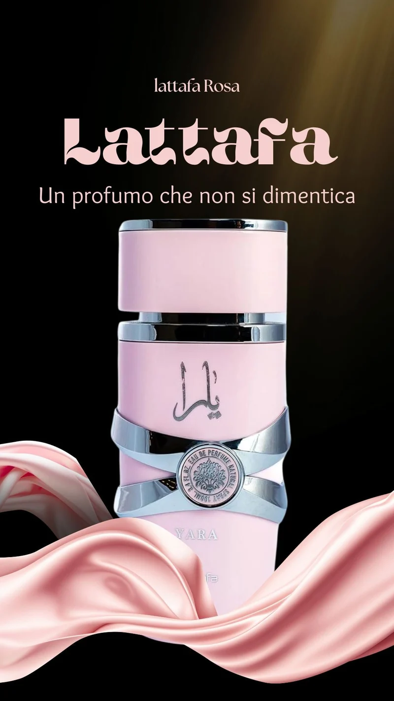 Lattafa Yara Rosa 100ml: Fragranza Floreale Dolce e Femminile
