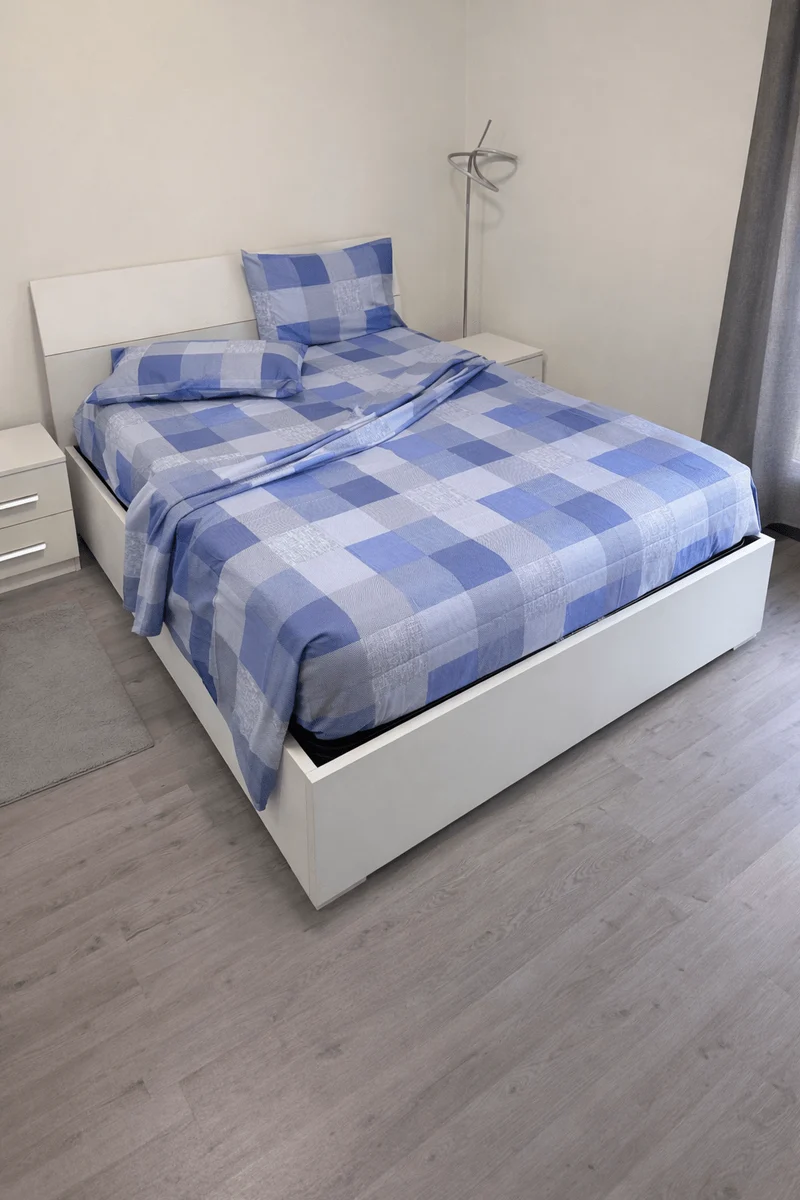 Completo Lenzuola Quadri – Rossini in Cotone OEKO-TEX®