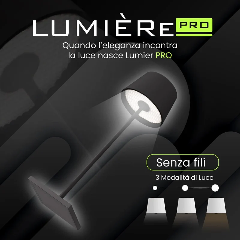 Lumière Pro® – Lampada professionale efficiente e durevole