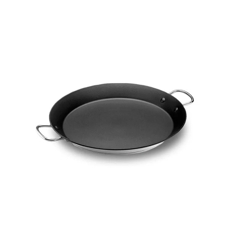 ALZA BASIC paellera valenciana em aço inoxidável antiaderente de 40 cm.