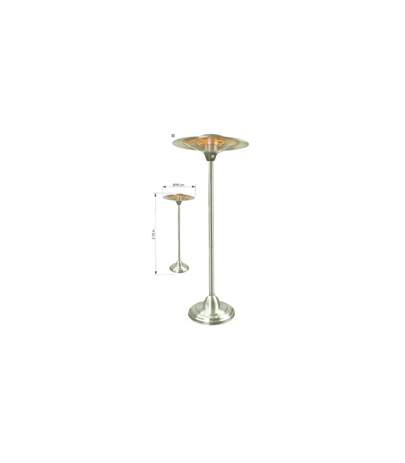 LACOR aquecedor de pé inox terraços 3000W 69411