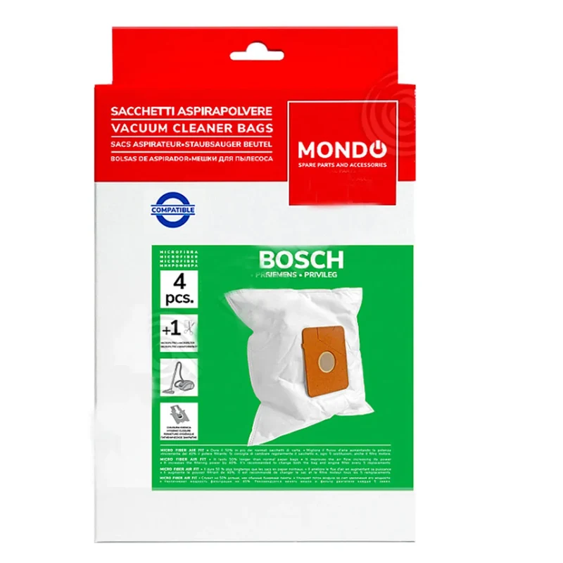 Bolsa para aspirador adaptável tipo K Bosch, Siemens 00468265