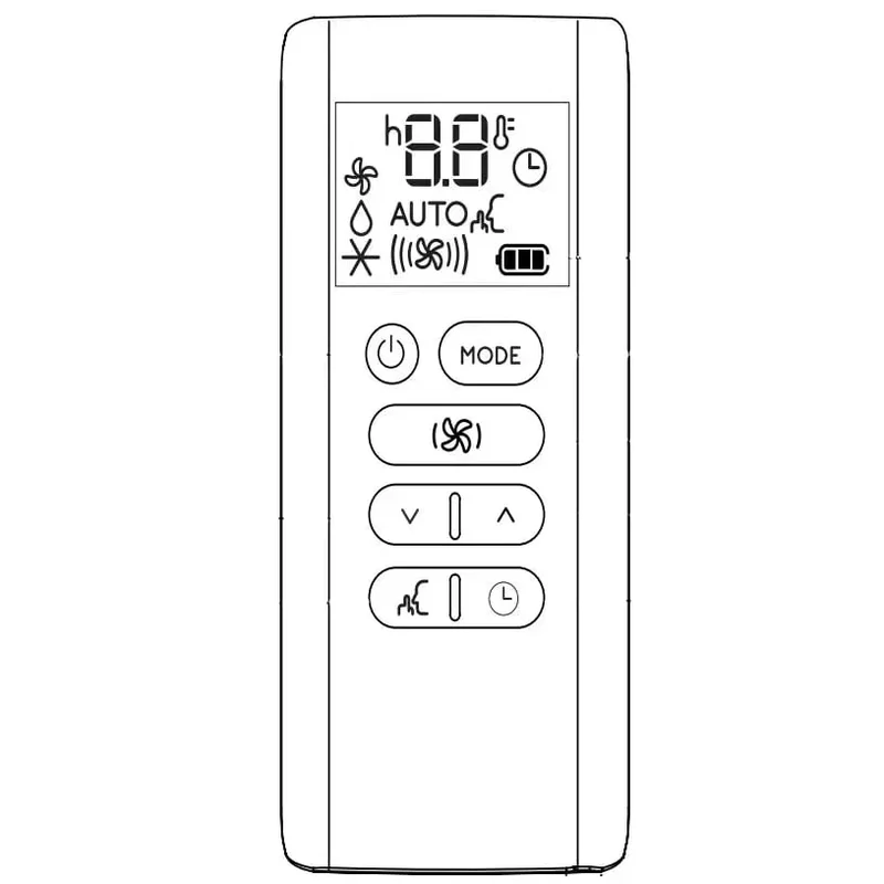 DeLonghi Comando à distância ar condicionado AS00005249