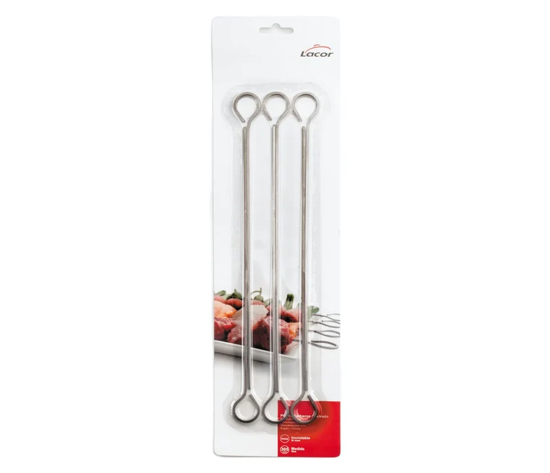 Conjunto de 6 espetadas marroquinas LACOR em inox 62446