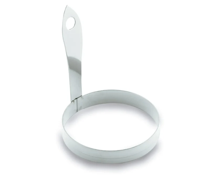 LACOR Molde para Ovo Frito Redondo Inox - Aro Aço Inoxidável Ø8,5cm