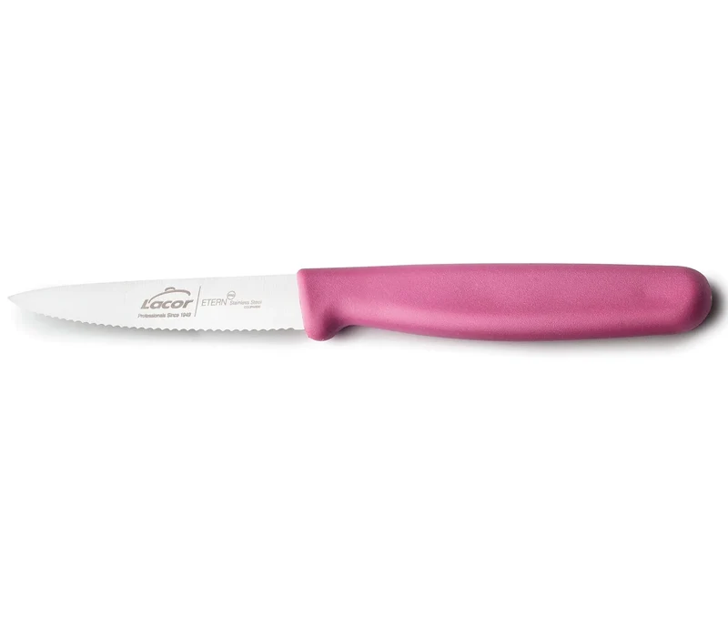 LACOR Faca de ponta serrilhada Etern Magenta 39231