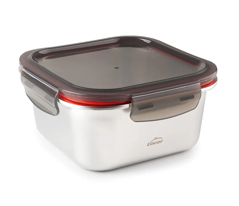 Recipiente quadrado LACOR EcoInox 64613