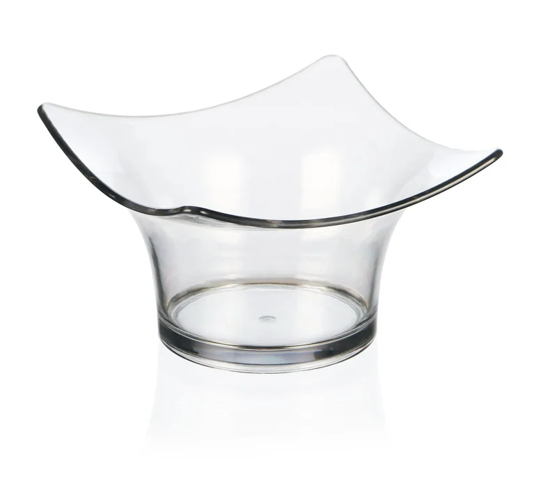 Conjunto de 6 tigelas quadradas LACOR Degustare Transparente 60782