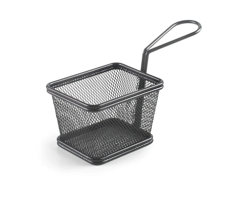 Mini cesto quadrado LACOR Snak Black 61151