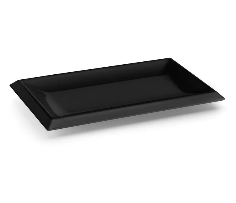 Tabuleiro retangular LACOR Angle Black Classic 63541