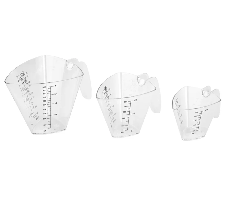 Conjunto de 3 jarras medidoras LACOR Tri 67131