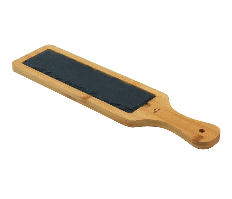 LACOR Tábua de ardósia & bambu Slim 61045