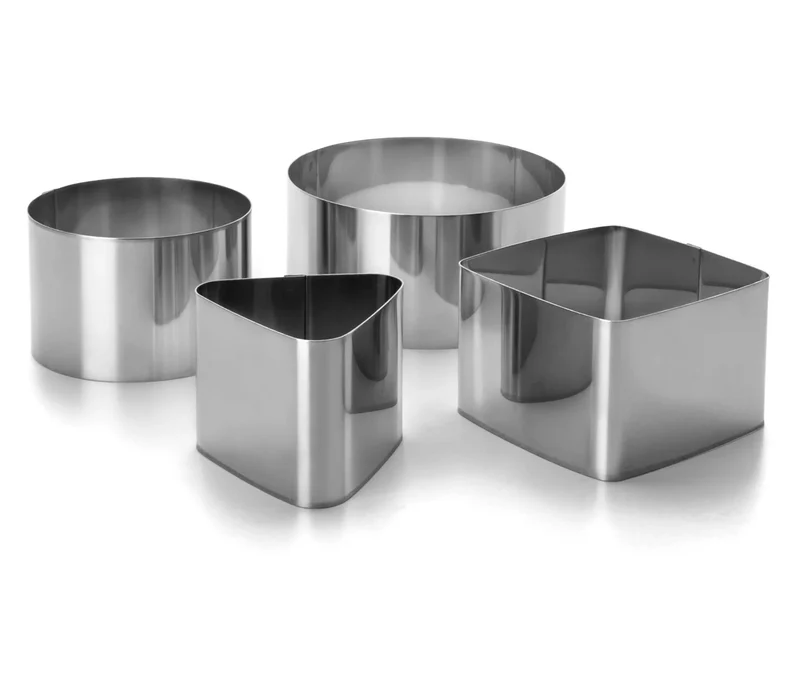 Conjunto de 4 aros de pastelaria LACOR 68203