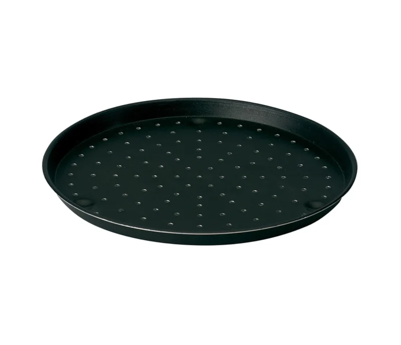 Molde de pizza perfurado LACOR Preto 67824