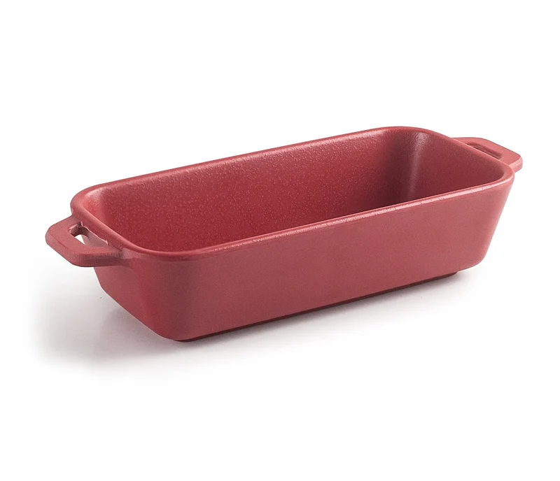 Cacarola retangular de melamina mini-cocotte Vermelho 63395 da LACOR