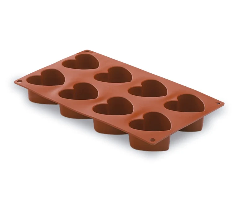 LACOR Molde coração 8 cavidades Pastryflex 66824