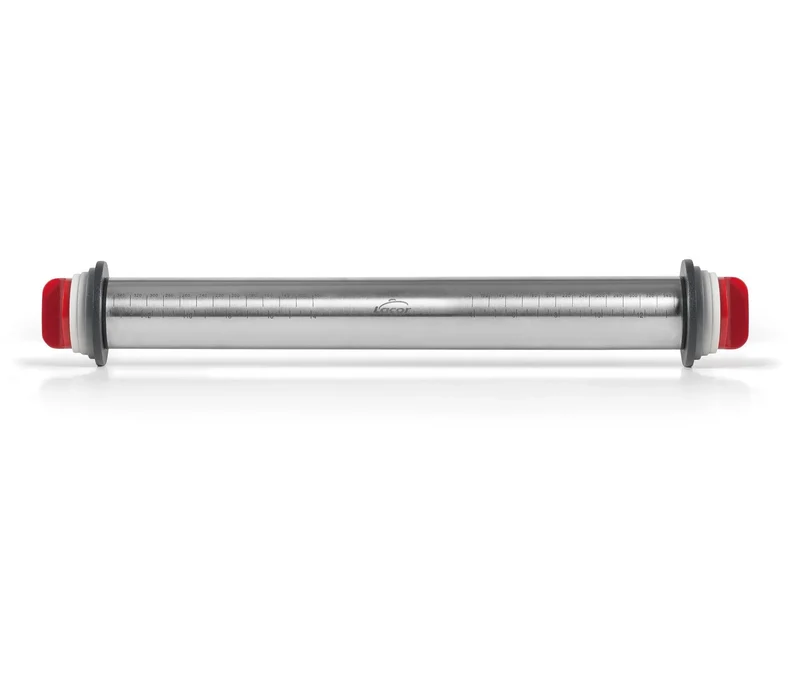 LACOR Rolo de massa com anéis Inox 67143