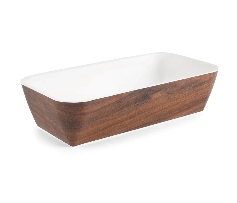 Tabuleiro retangular de madeira LACOR Bol 63092